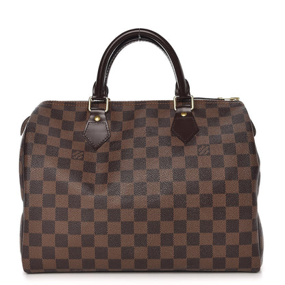 Louis Vuitton Damier Ebene Speedy 30 1 of 7