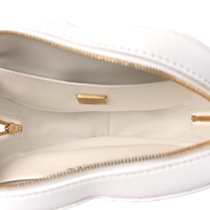 Chanel Lambskin Quilted CC In Love Heart Bag White 5 of 10
