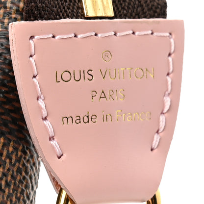 Louis Vuitton Damier Ebene 2020 Christmas Animation Big Wheel Mini Pochette Accessories Rose Ballerine 6 of 8