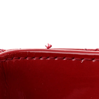 Christian Dior Patent Cannage Large Lady Dior Red 12 of 14