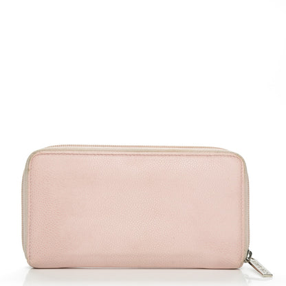Chanel Caviar Large Timeless CC Zip Around Wallet Light Pink 12 of 13