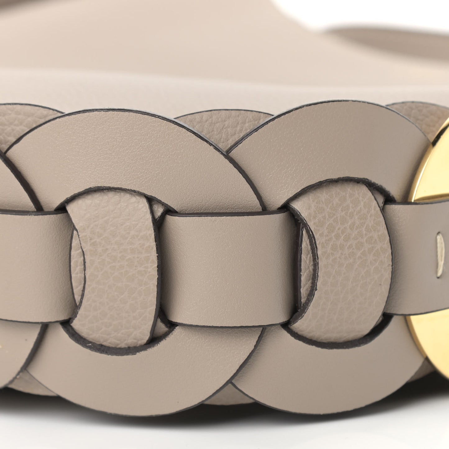 Small Grain Smooth Calfskin Medium Darryl Hobo Motty Grey