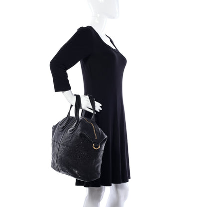 Givenchy Pebbled Sheepskin Medium Nightingale Black 3 of 9