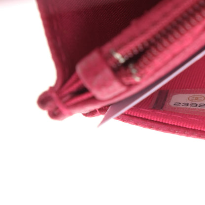 Chanel Caviar Quilted Boy Wallet On Chain WOC Fuchsia 7 of 12