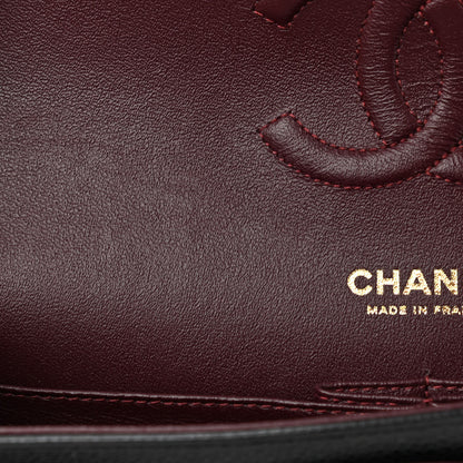 Chanel Caviar Quilted Medium Double Flap Black 12 of 14