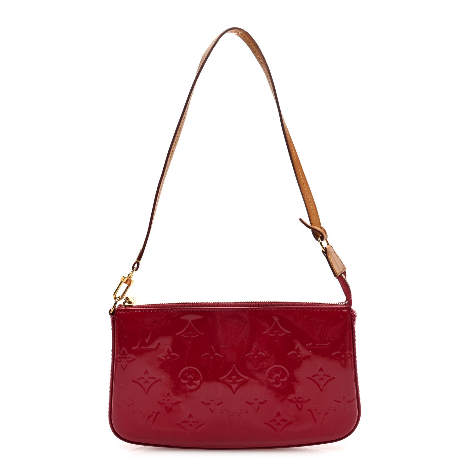 Louis Vuitton Vernis Pochette Accessories NM Rose Indien 1 of 8