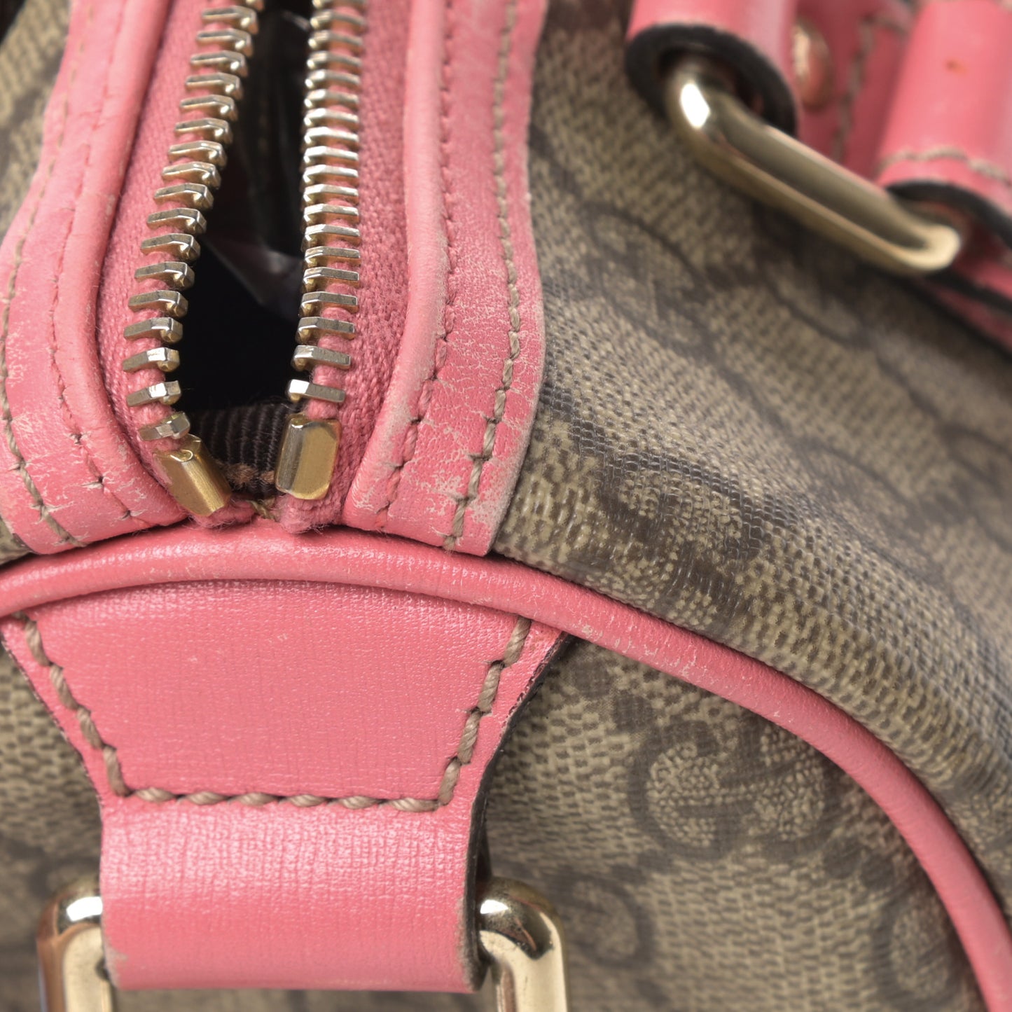 GG Plus Monogram Small Joy Boston Pink