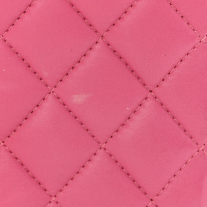 Chanel Lambskin Quilted Mini Square Flap Pink 11 of 12
