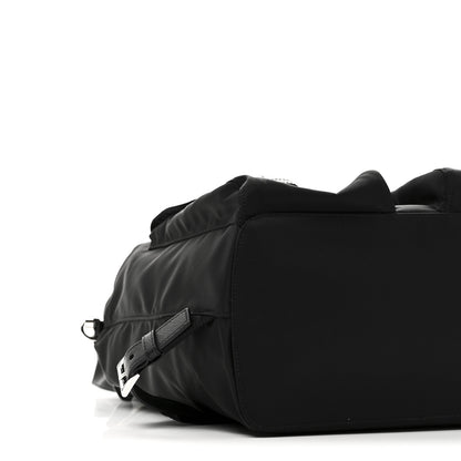 Prada Re-Nylon Saffiano Medium Backpack Black 9 of 10