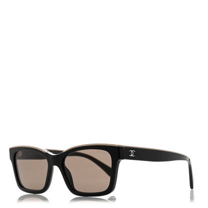 Chanel Acetate Square Sunglasses 5417 Black 1 of 8