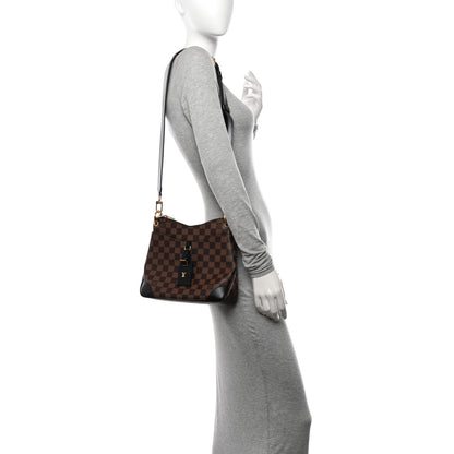 Louis Vuitton Damier Ebene Odeon PM Black 2 of 9
