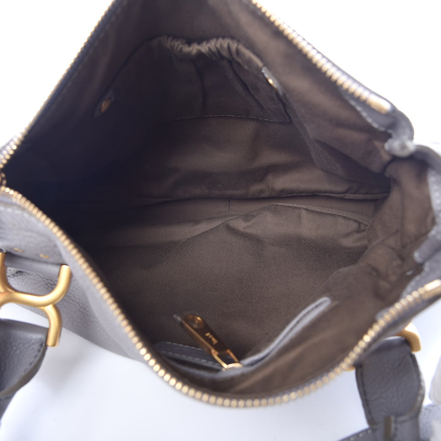 Calfskin Medium Marcie Satchel Cashmere Grey