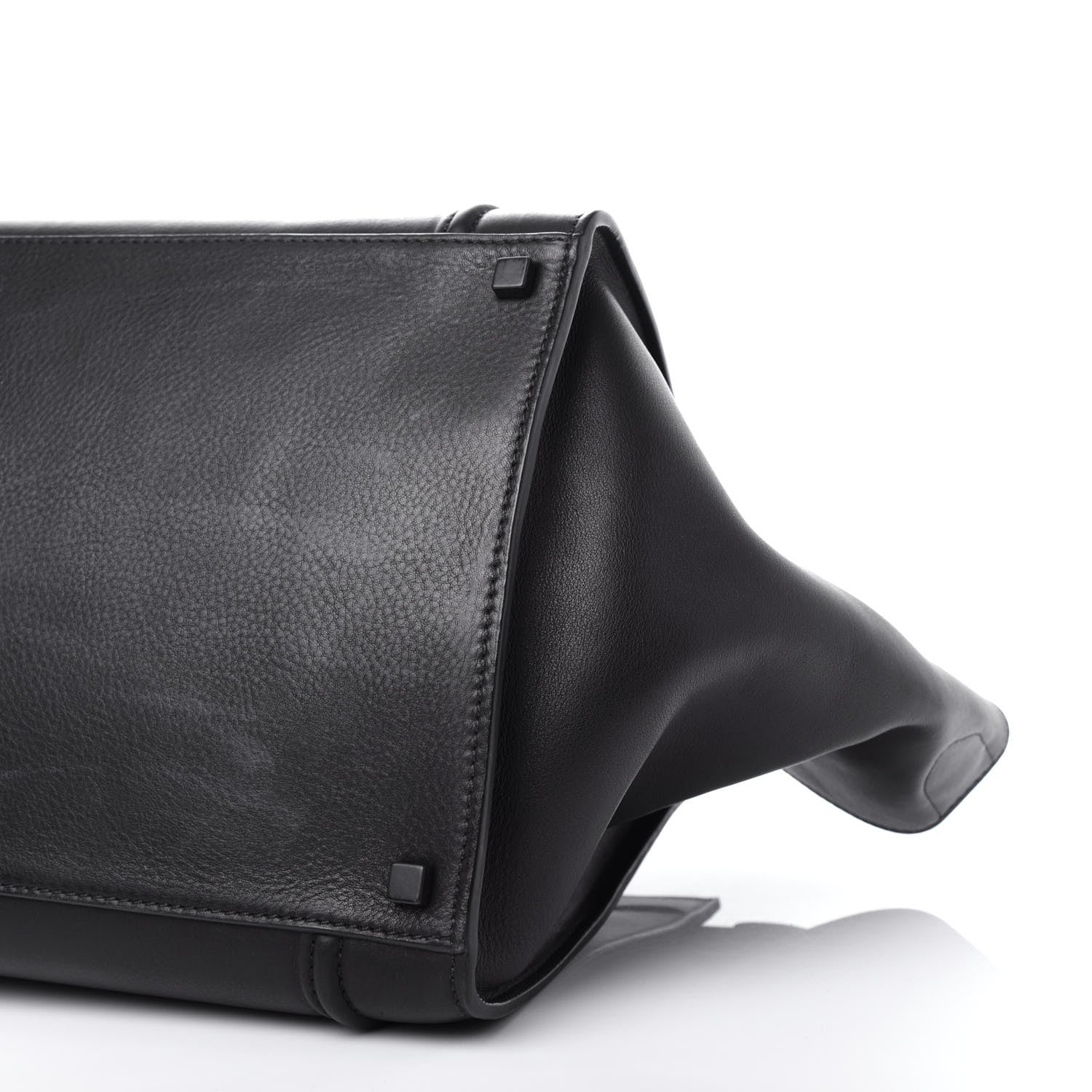 Celine Supple Calfskin Medium Phantom Luggage Black 8 of 9