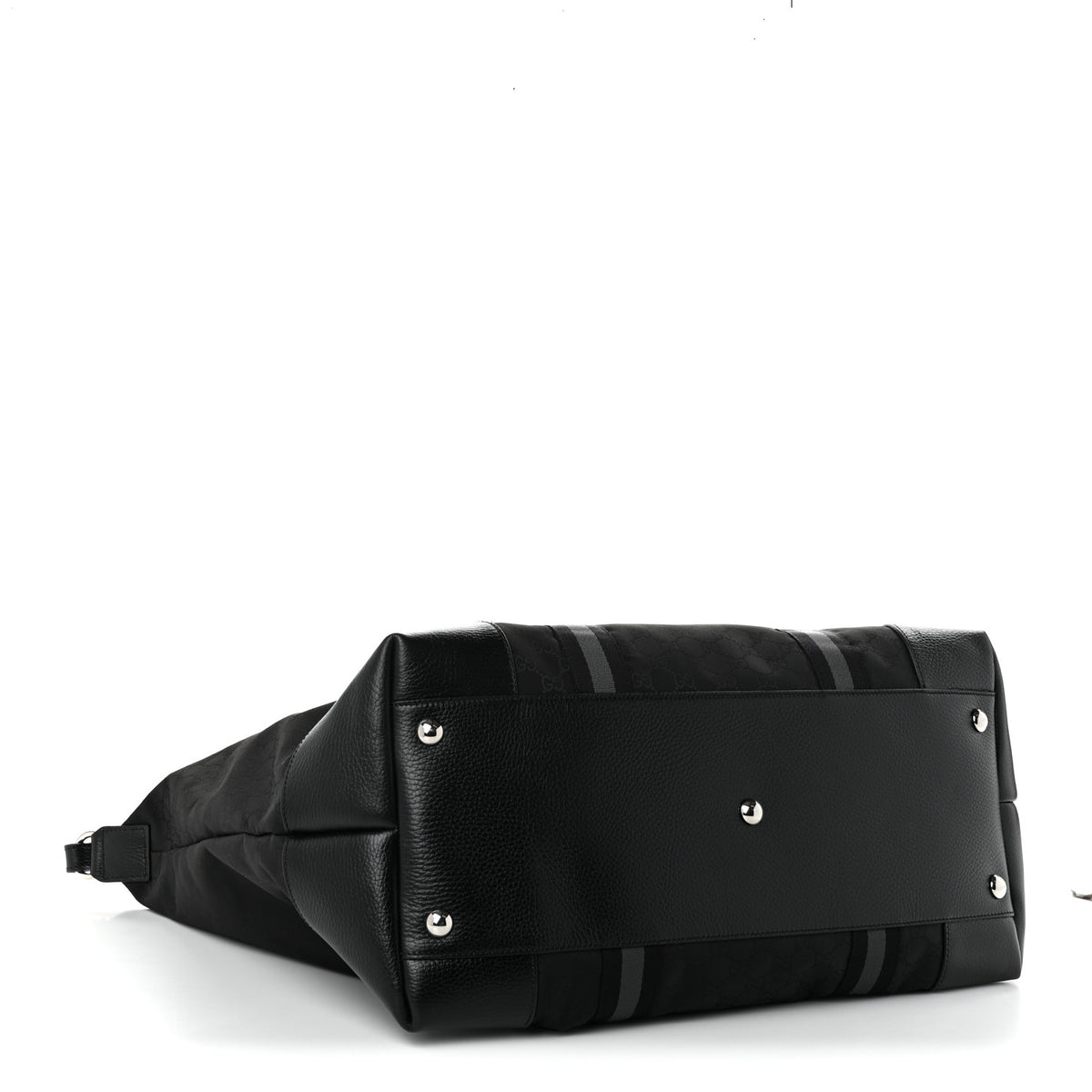 Gucci Nylon Monogram XL Duffle Bag Black 4 of 10