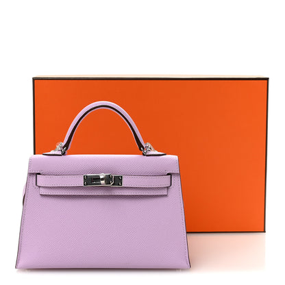 Hermes Epsom Mini Kelly Sellier 20 Guimauve 10 of 10