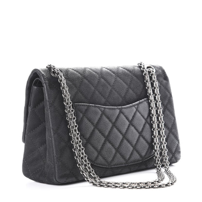 Chanel Iridescent Caviar Quilted 2.55 Reissue 226 Flap Black 3 of 13