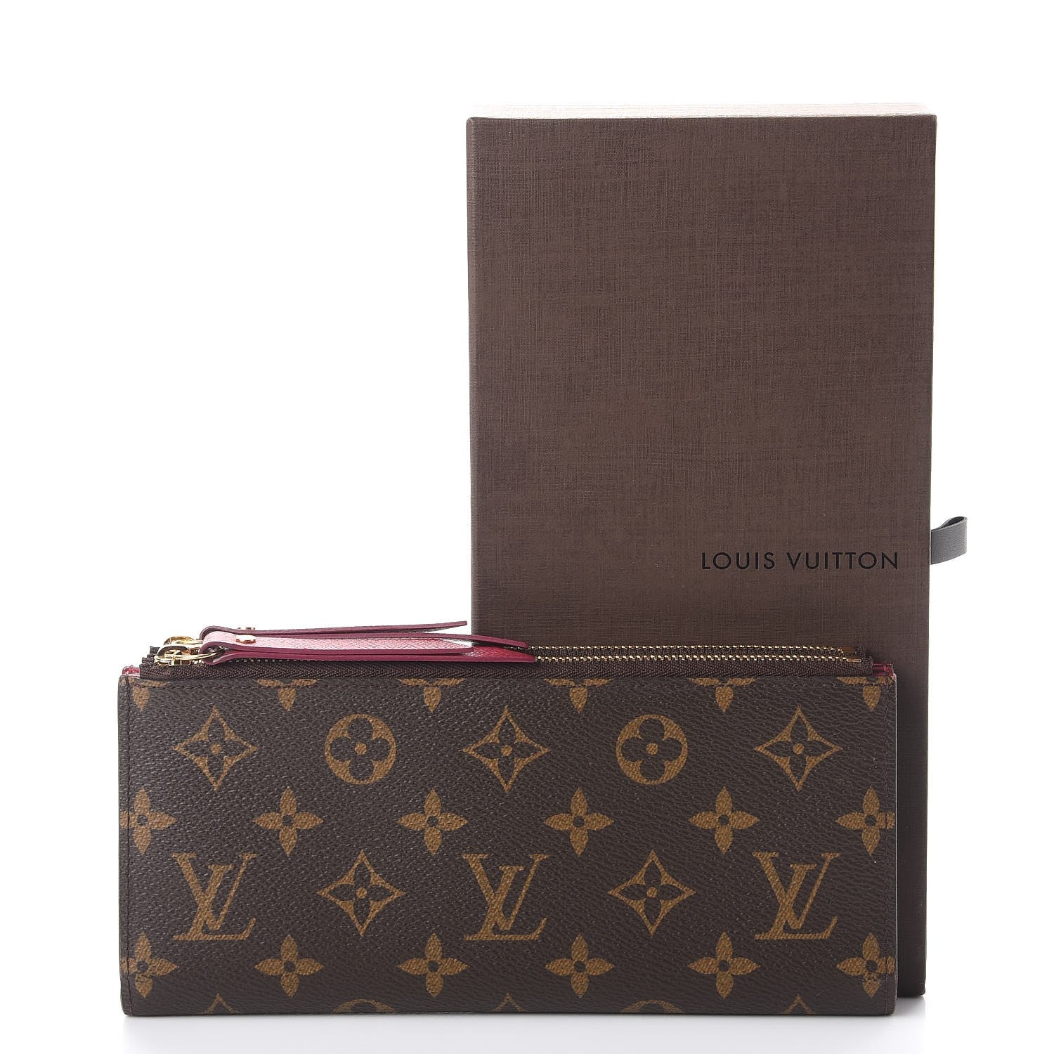 Louis Vuitton Monogram Adele Wallet Fuchsia 8 of 8