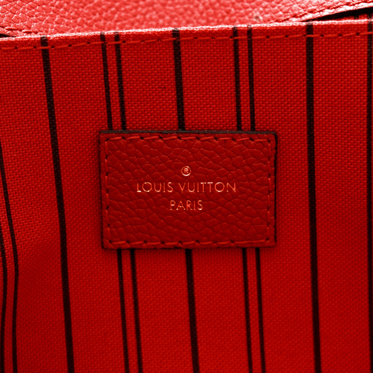 Louis Vuitton Empreinte Pochette Metis Scarlet 7 of 15