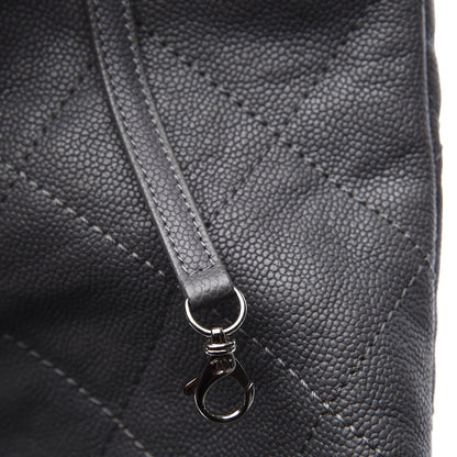 Chanel Caviar Quilted Shopping Tote Grey 8 of 11