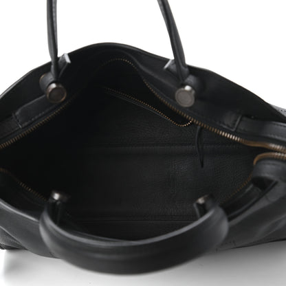 Balenciaga Veau Soyeux Perforated Blackout Hardware S City Black 5 of 10