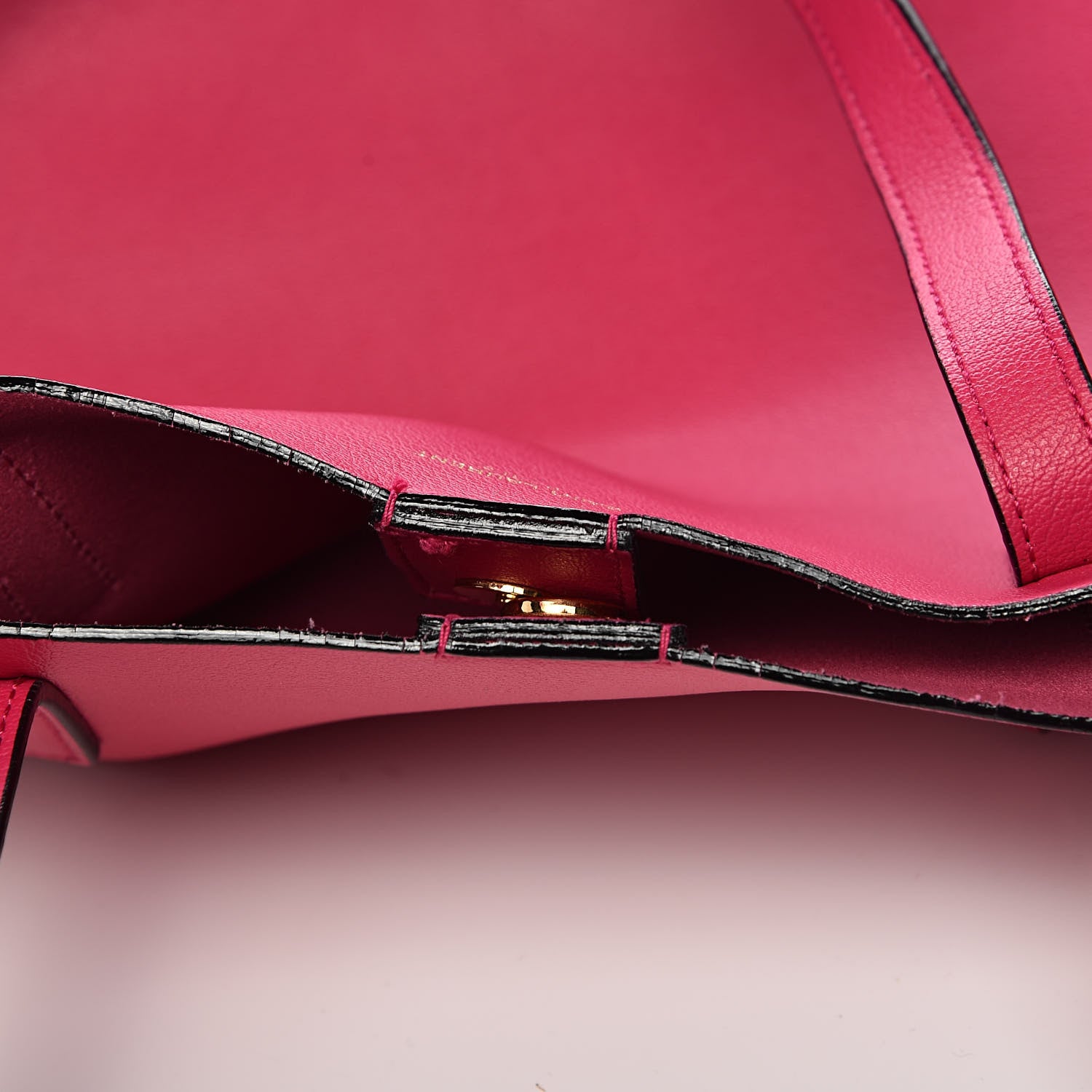 Saint Laurent Calfskin Large Shopping Tote Fuchsia 11 of 18