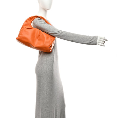 Bottega Veneta Smooth Butter Calfskin Medium The Shoulder Pouch Light Orange 2 of 11