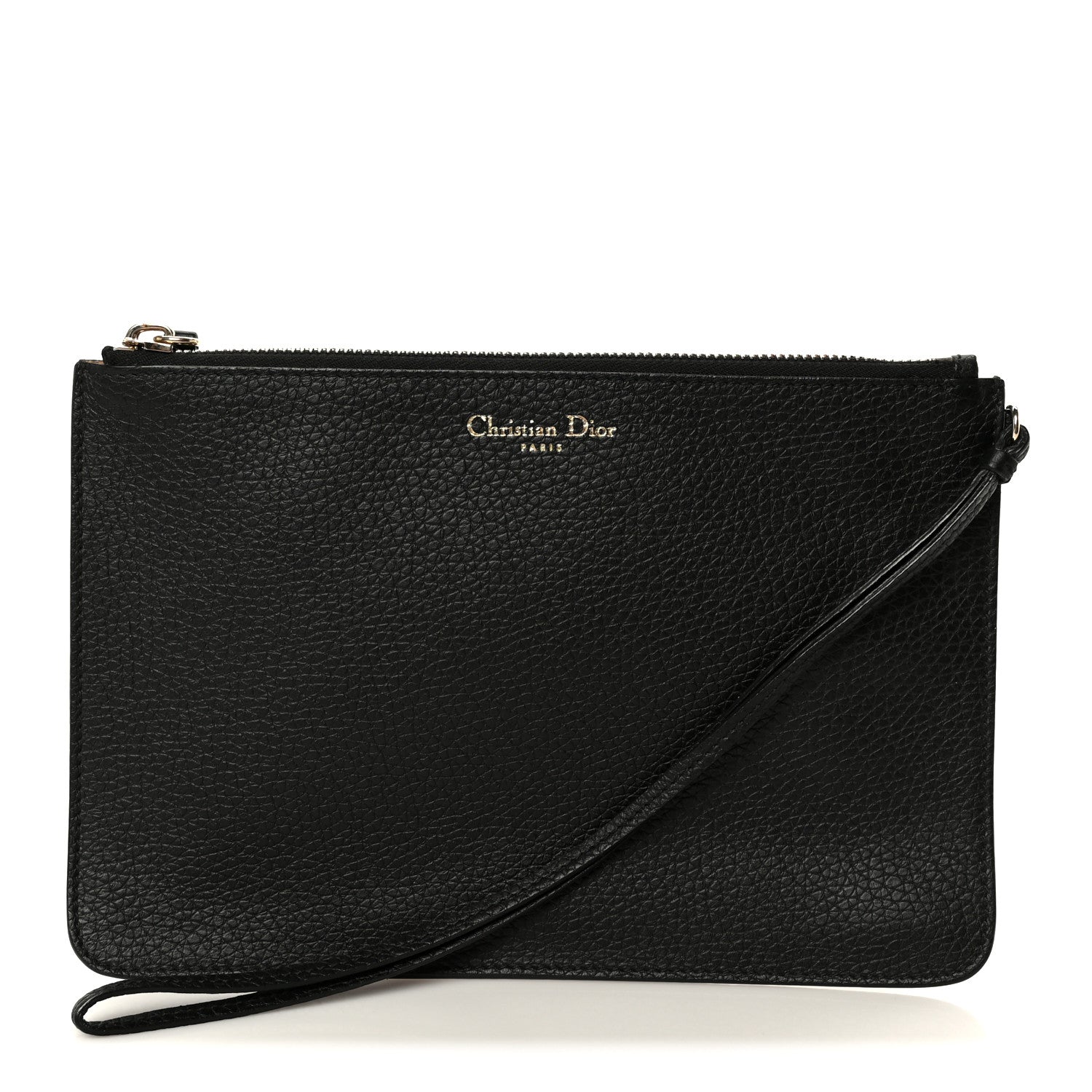 Christian Dior Bullcalf Diorissimo Pouch Black 1 of 7