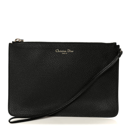 Christian Dior Bullcalf Diorissimo Pouch Black 1 of 7