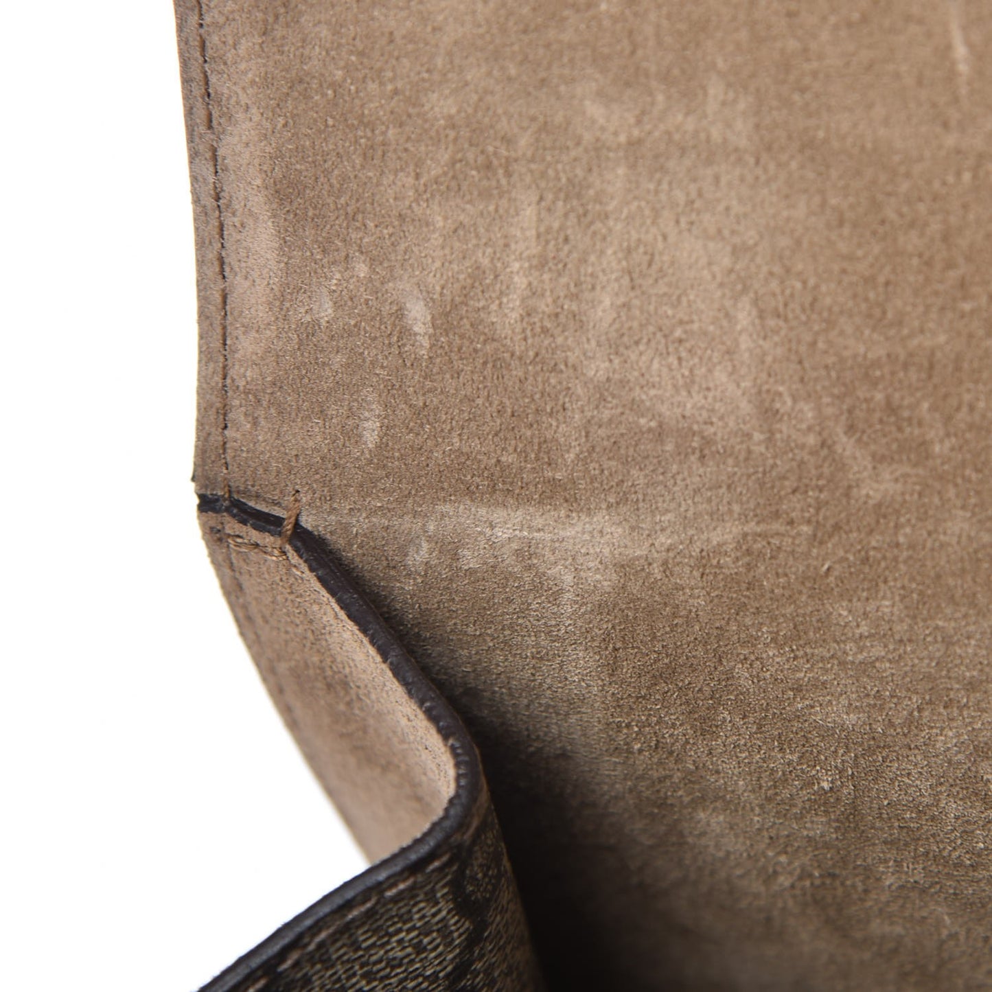GG Supreme Monogram Small Dionysus Shoulder Bag Taupe
