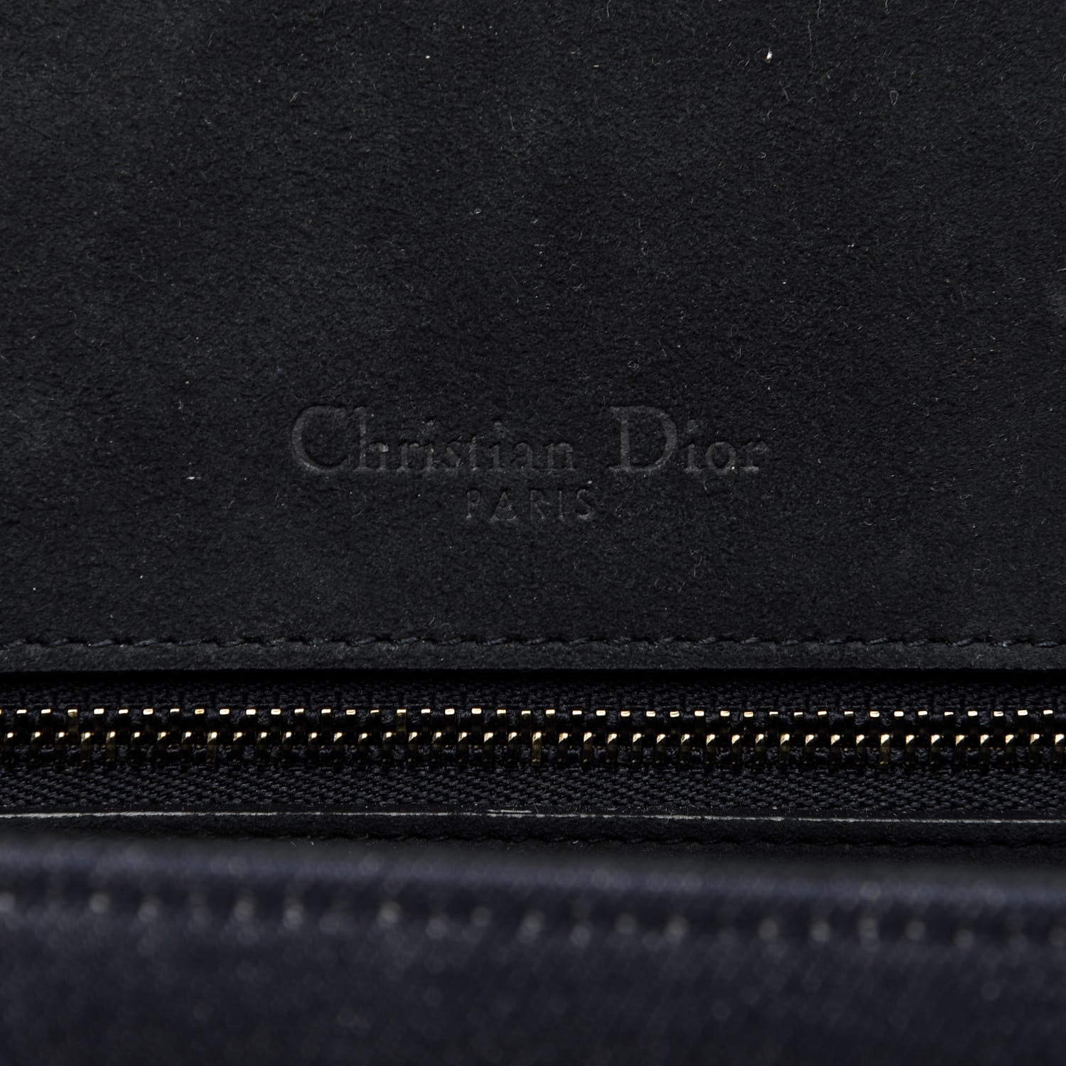 Christian Dior Denim Studded Medium Diorama Flap Bag Blue 7 of 9