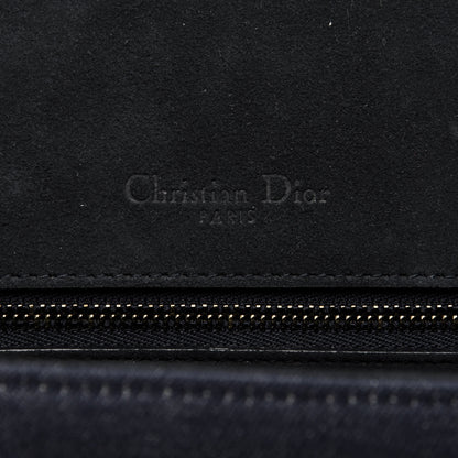 Christian Dior Denim Studded Medium Diorama Flap Bag Blue 7 of 9
