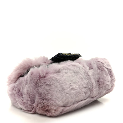 Chanel Rabbit Fur Tweed Small Fantasy Flap Lilac 4 of 12