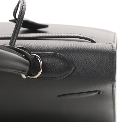 Hermes Epsom Kelly Sellier 35 Black 11 of 43