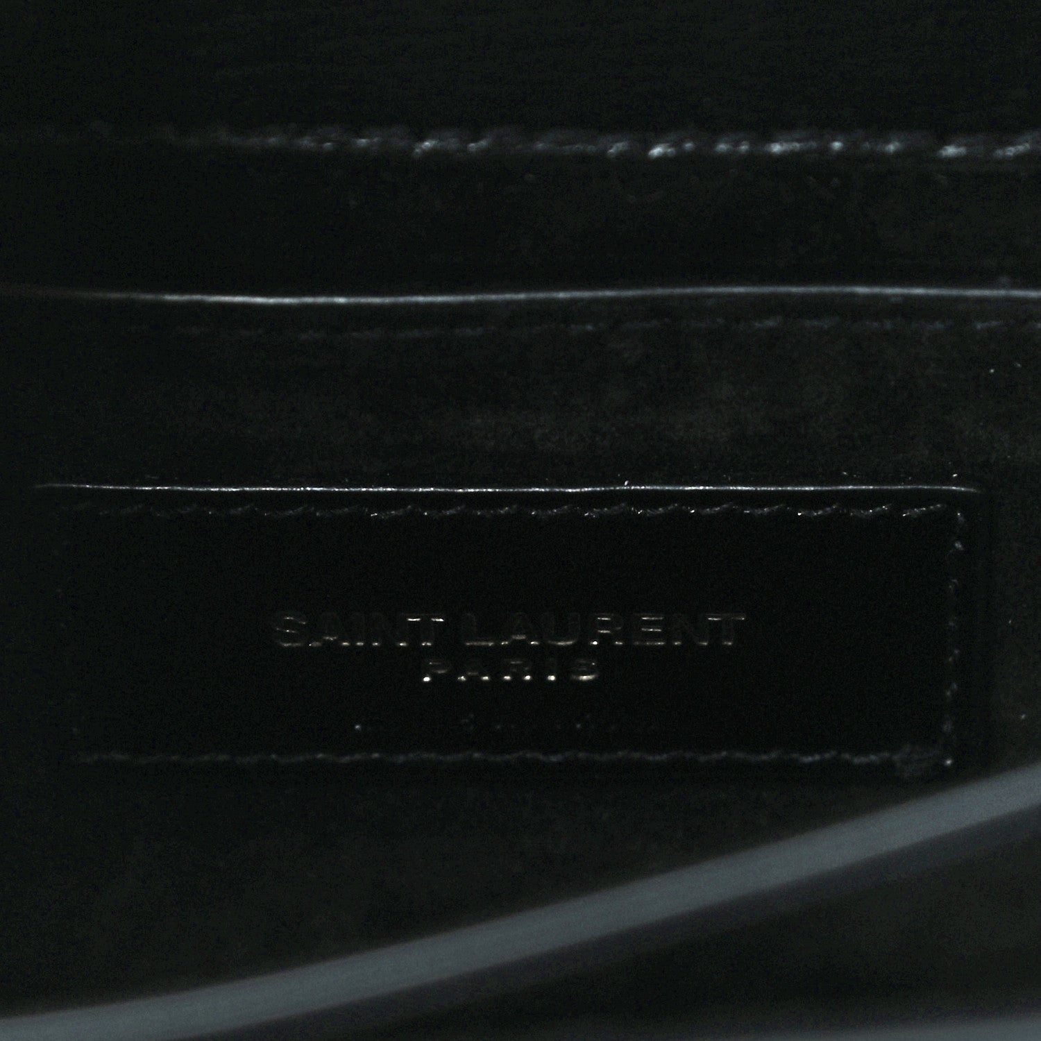 Saint Laurent Calfskin Medium Monogram Sunset Black 6 of 16