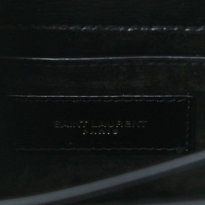 Saint Laurent Calfskin Medium Monogram Sunset Black 6 of 16