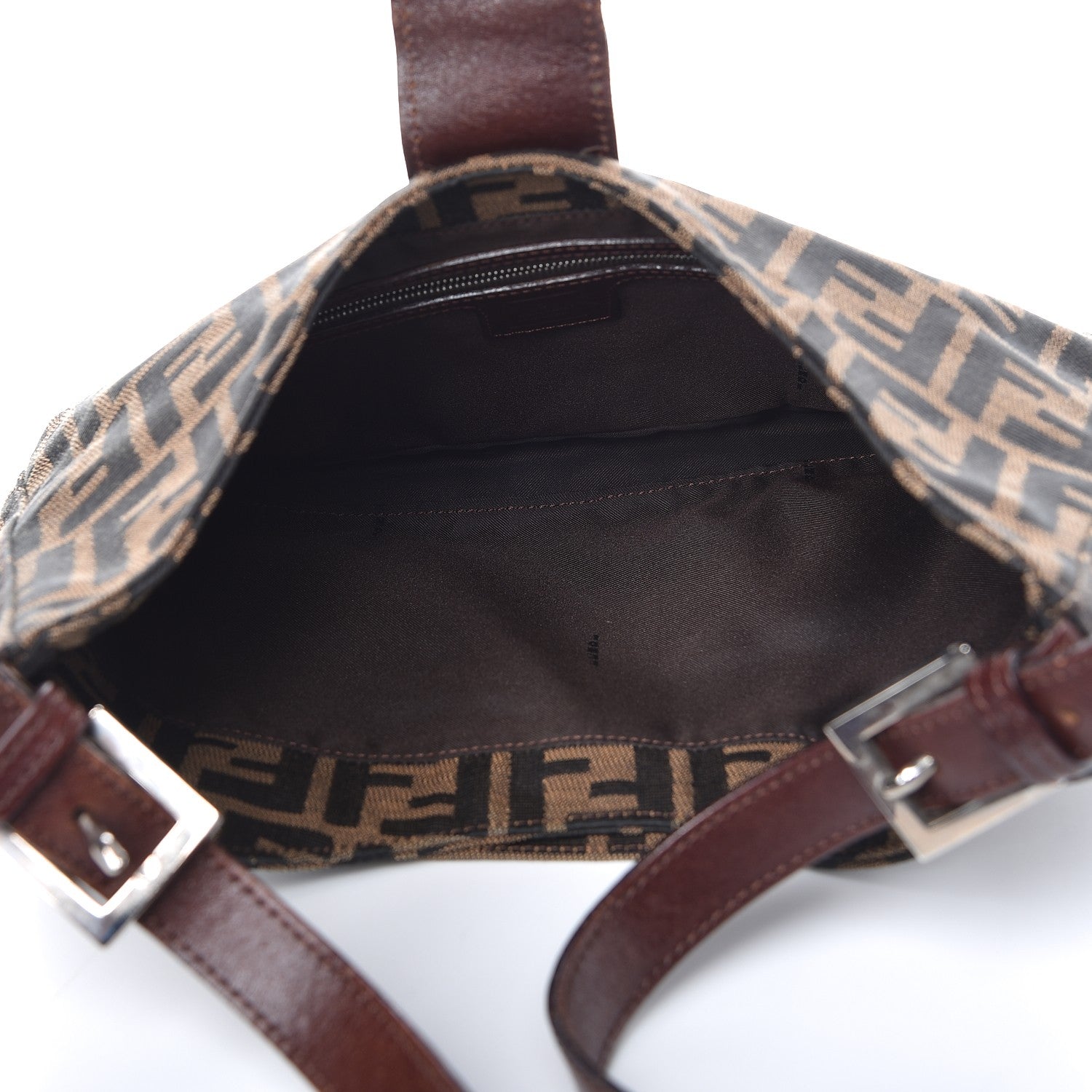 Fendi Zucca Shoulder Bag Tobacco 5 of 9