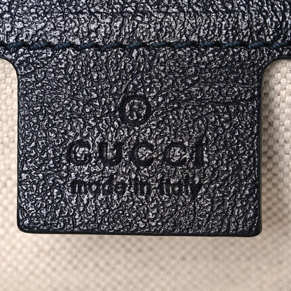 Gucci Monogram Multicolor Matelasse Diagonal Small GG Marmont Shoulder Bag Light Blue 6 of 11