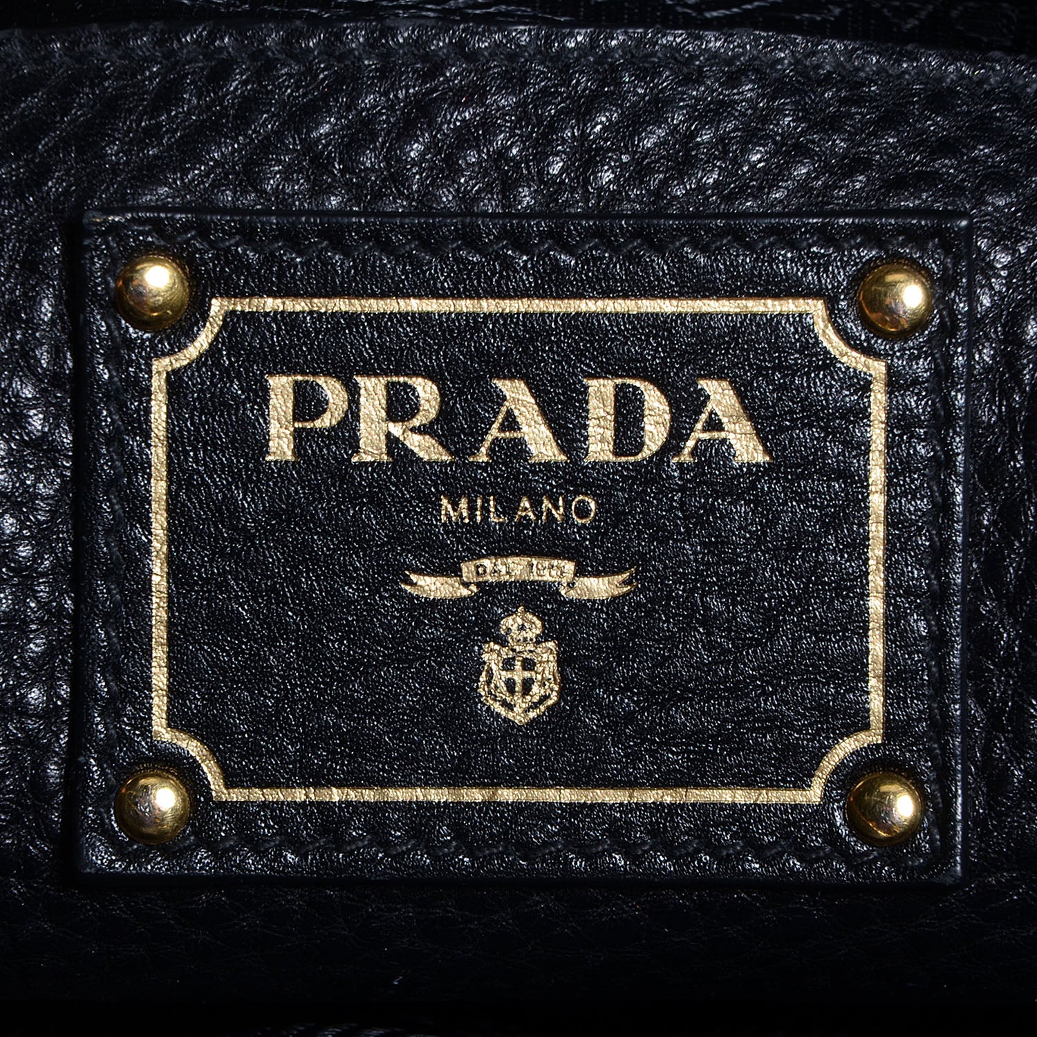 Prada Vitello Daino Side Zip Hobo Nero Black 7 of 12
