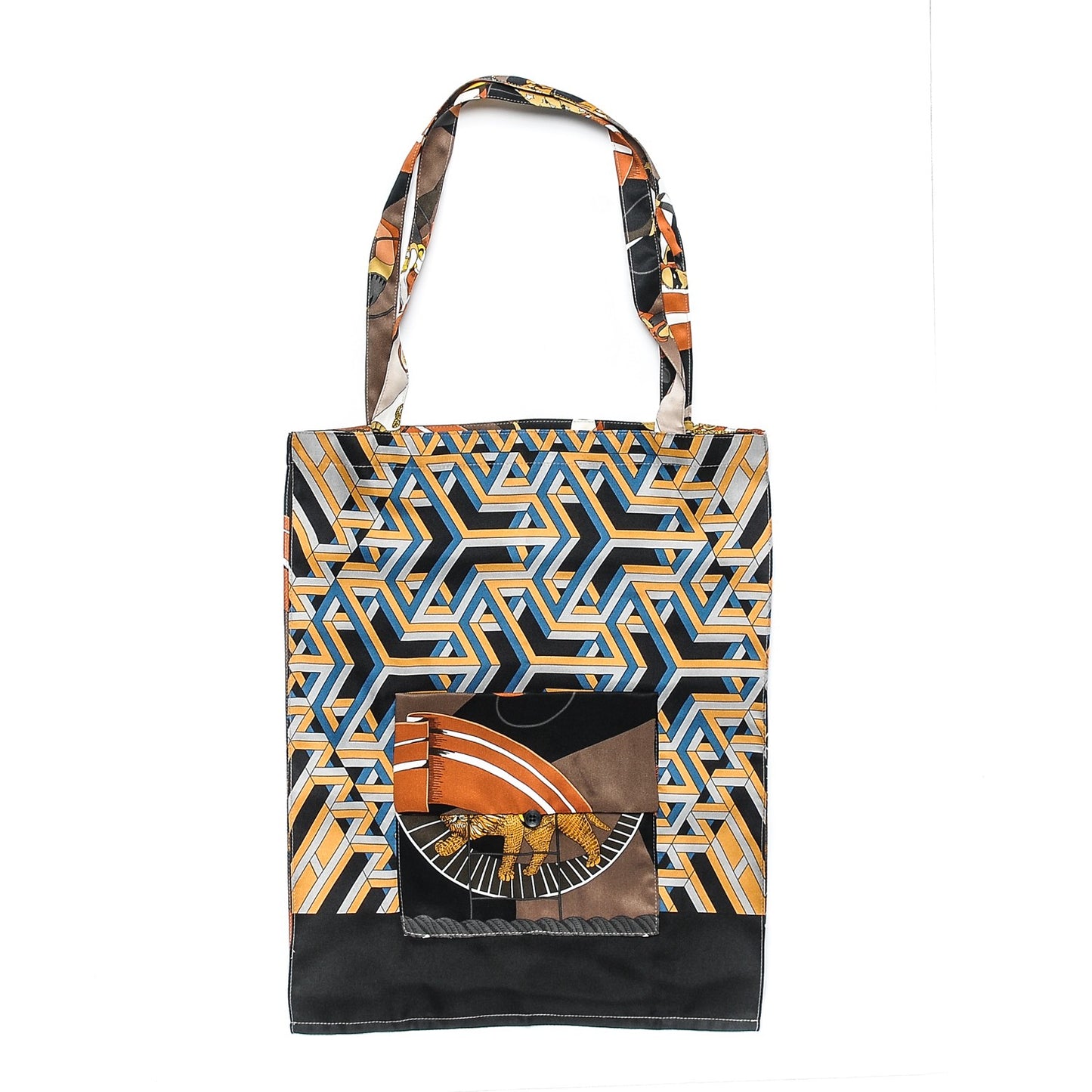 Silk Petit H Shopping Bag