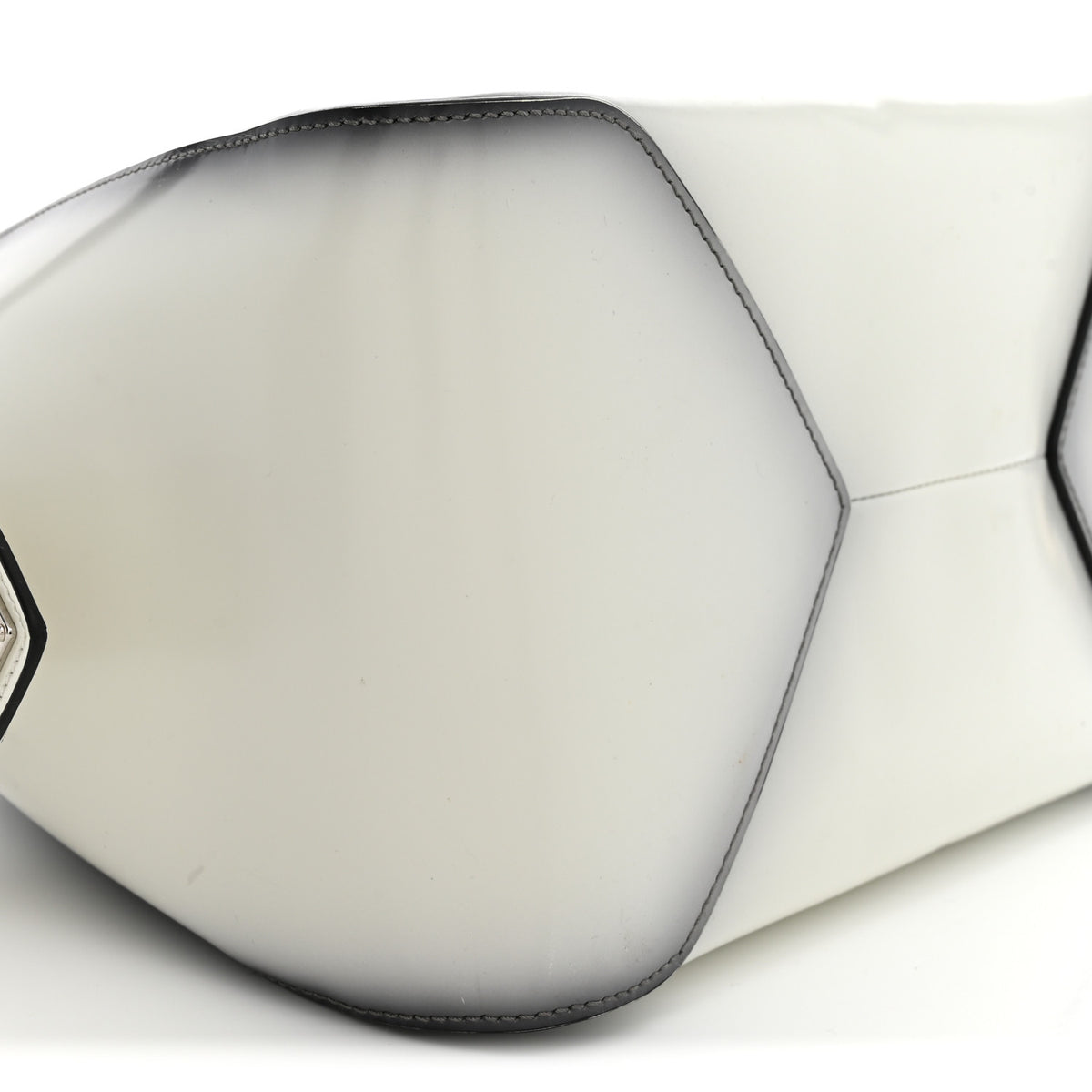 Prada Spazzolato Small Supernova Handbag White Sfumato 8 of 11