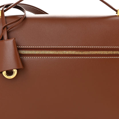 Loro Piana Saddle Calfskin Extra Bag L27 Bark Tree 7 of 9
