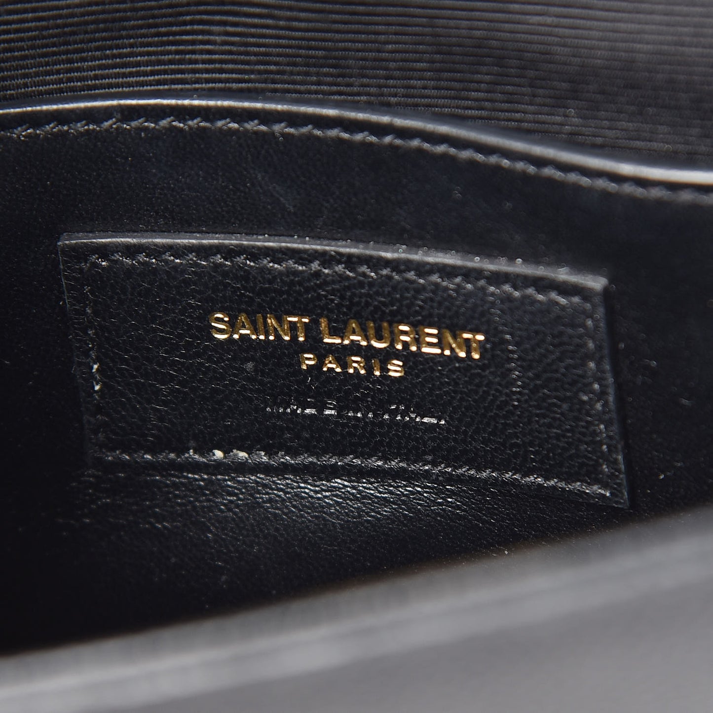 Grain De Poudre Small Monogram Kate Satchel Black