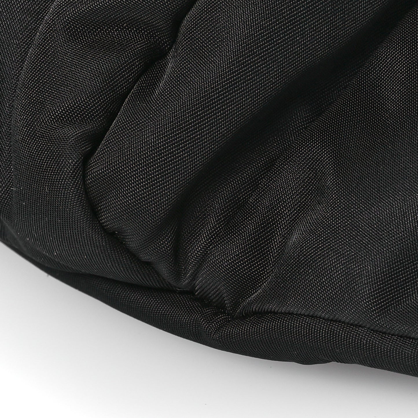 Tessuto Nylon Saffiano Belt Bag Black