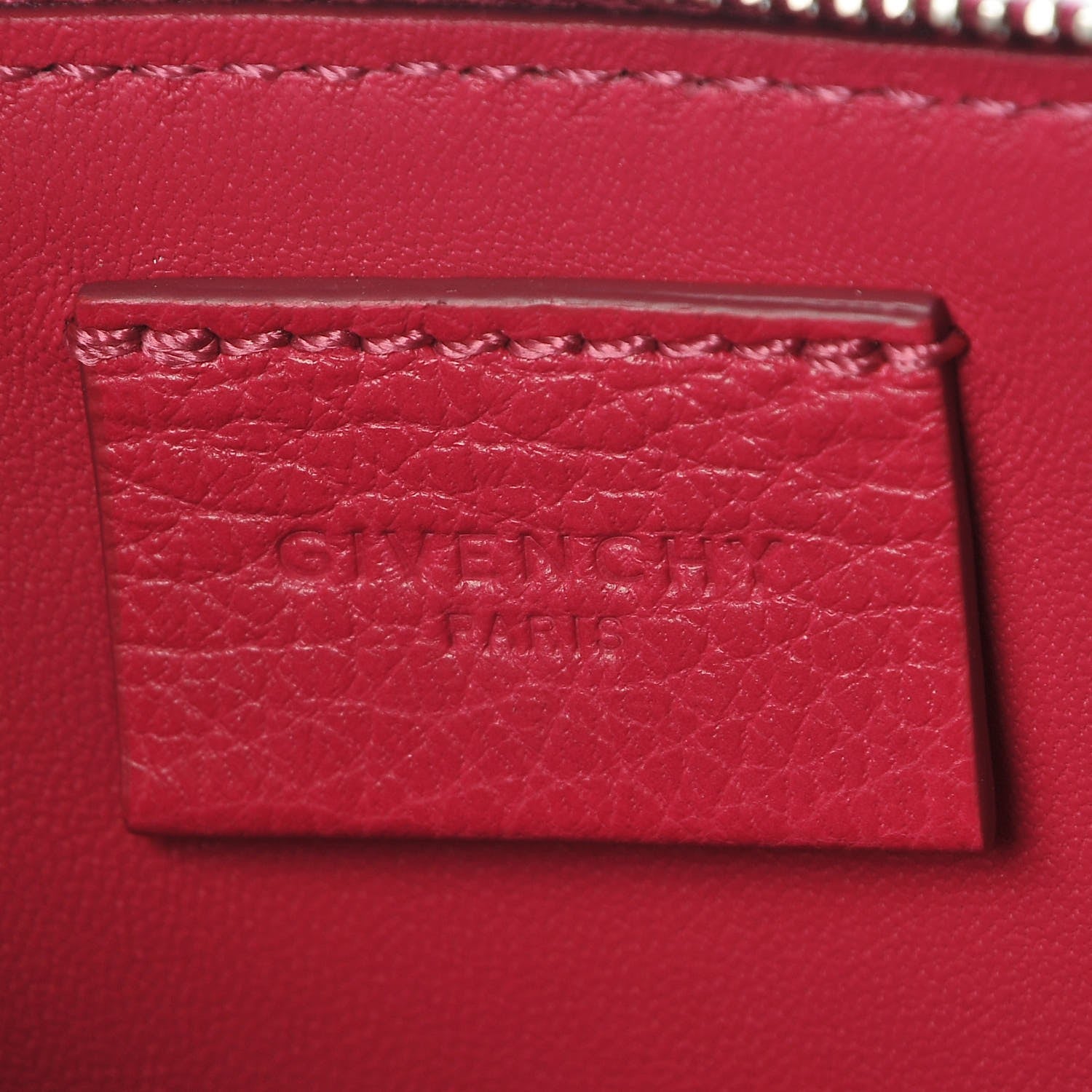 Givenchy Grained Goatskin Antigona Crossbody Fuchsia 6 of 8