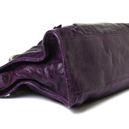 Balenciaga Agneau Classic Hardware City Raisin 9 of 18
