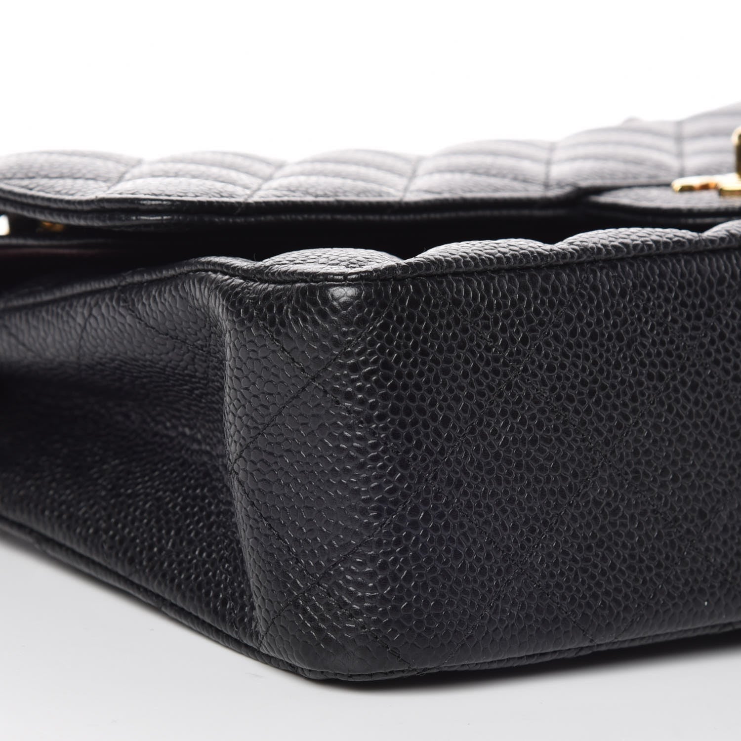 Chanel Caviar Quilted Medium Double Flap Black 5 of 10