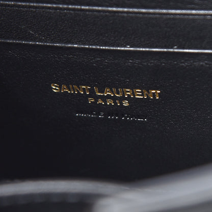 Saint Laurent Calfskin Monogram Toy Cabas Black 6 of 10