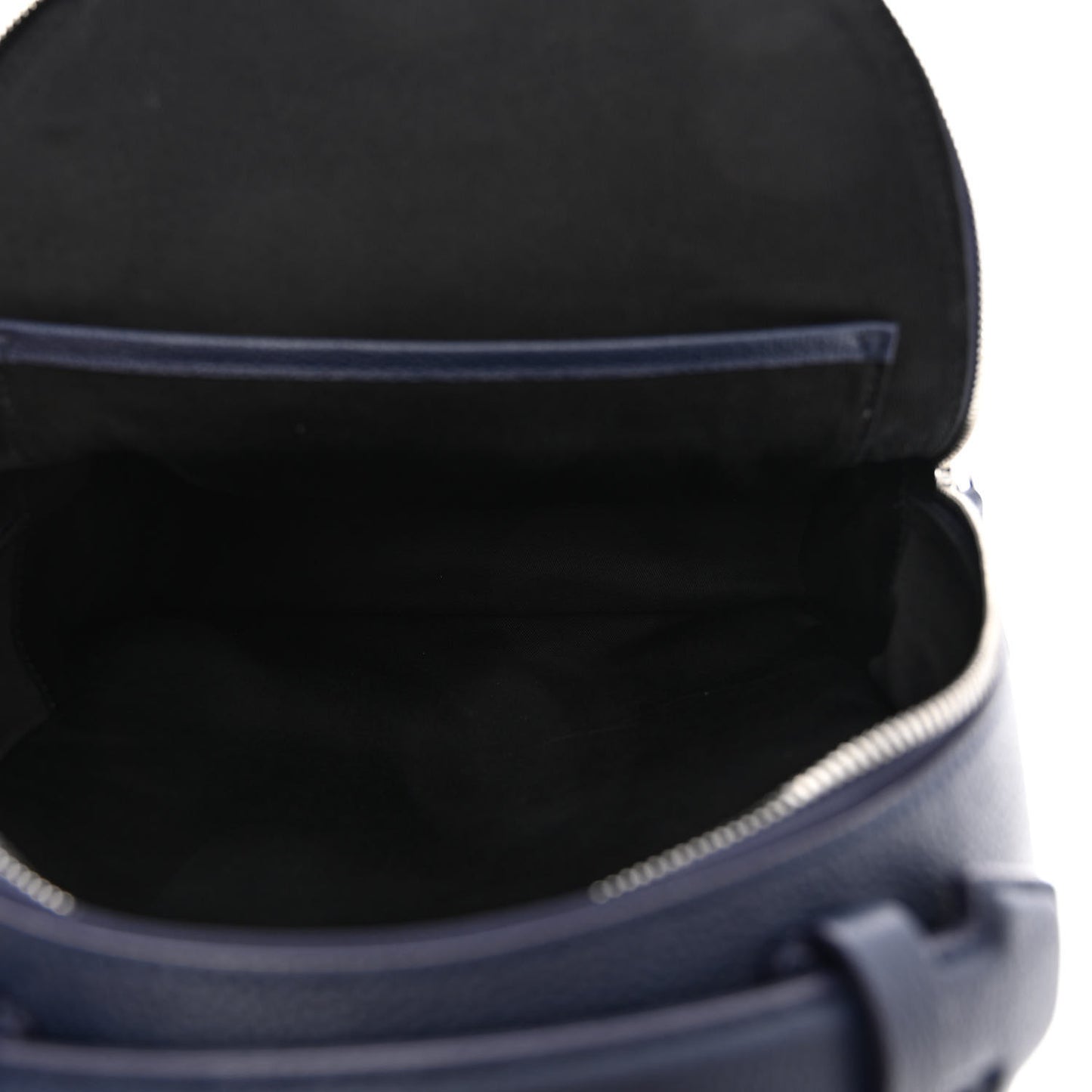 Calfskin Visetos Floral Leopard Klassik Small Stark Backpack Blue Black