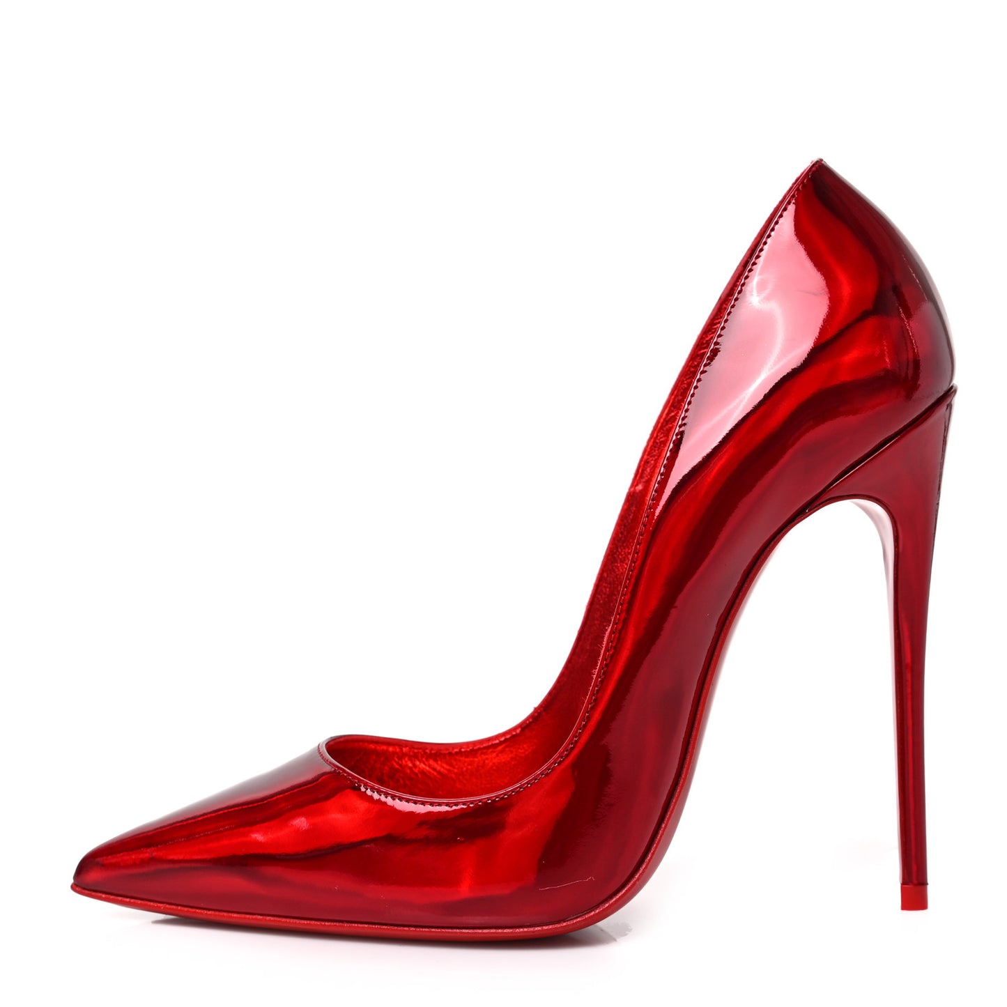 Metallic Patent Psychic So Kate 120 Pumps 37 Loubi