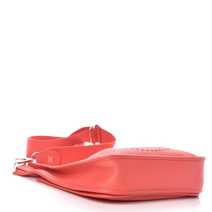 Hermes Taurillon Clemence Evelyne III PM Rose Jaipur 4 of 13